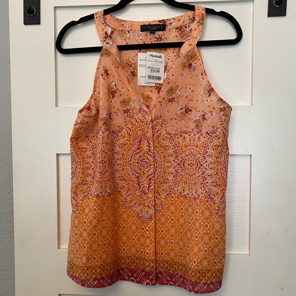 Sleeveless Top - NWT - Large